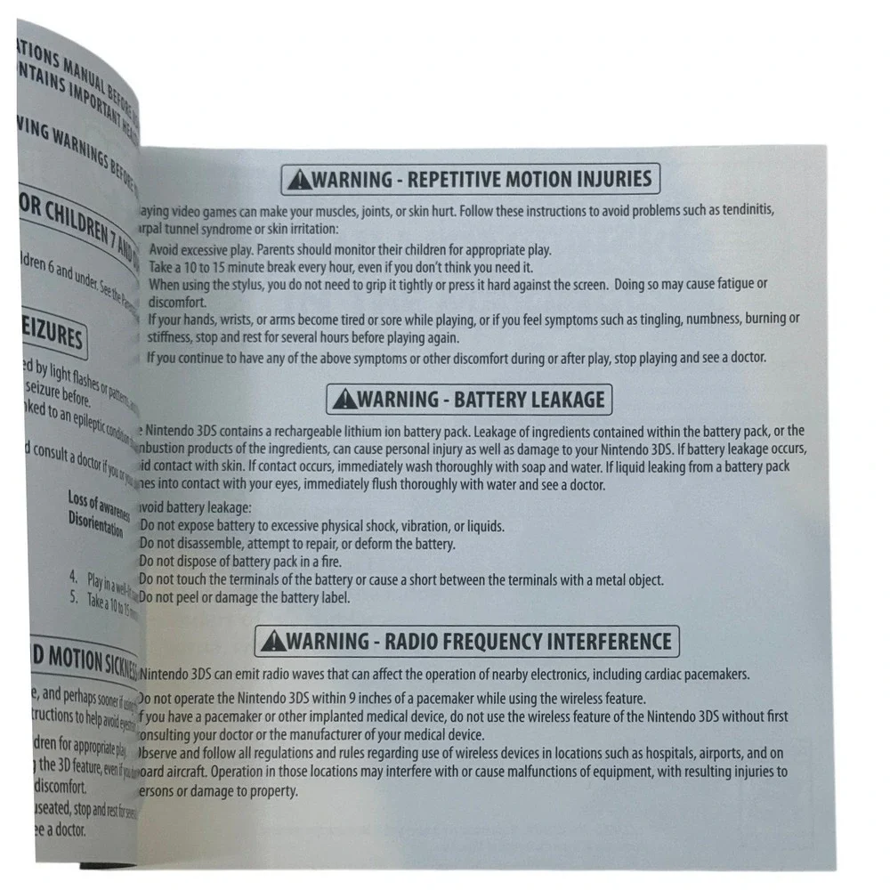 LEGO Jurassic‎ World Nintendo 3DS Instruction Booklet Manual Only